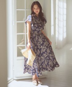 Feroux 【大好評につき新色・追加決定！】ウエストシャーリングデシン ワンピース