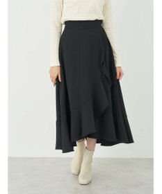 earth music&ecology ラッフルフリルイレヘムスカート