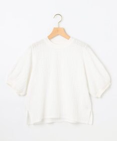 組曲 S レーシージャージーニットライク カットソー