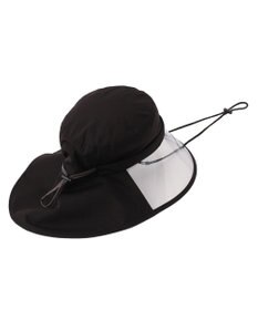 MOONBAT 【WEB限定】撥水サイクルハット 透明広つば/レインハット