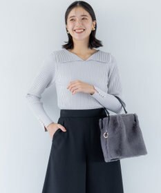 組曲 ファーバケット バッグ