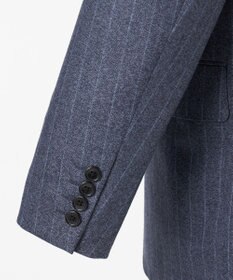 J.PRESS MEN 【ESSENTIAL CLOTHING】ミルドクリーンストライプ スーツ/総裏