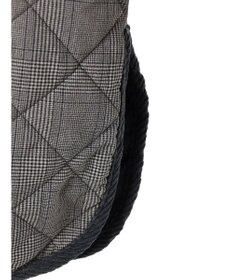 Green Parks キルティングノーカラーブルゾン