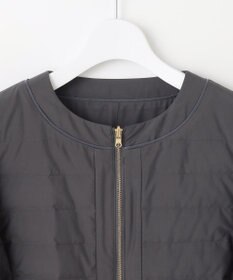 自由区 【カタログ掲載】ライトダウンリバーシブルノーカラー ジャケット