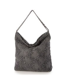 UNBILLION 【テレビ ドラマ着用アイテム】カシュカシュ cachecache / デニム風チェーンバッグ