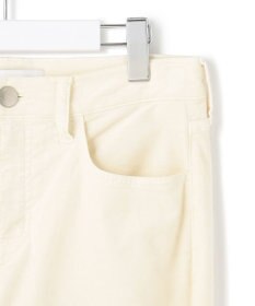 23区 【洗える】23区DENIM ベルベットストレッチ スキニーパンツ