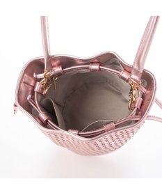 UNBILLION 【テレビ ドラマ着用アイテム】ペルケ perche / レザーメッシュ2wayバゲットバッグ