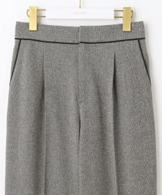 ANY SIS 【洗える】ハイウエストソフトテーパード パンツ