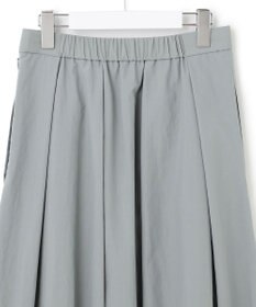 23区 【WEB限定】マットナイロンタフタ フレアスカート