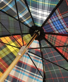 +RING レディース向け プラスリング 晴雨兼用（長ショート） CHK T1302  sunshield