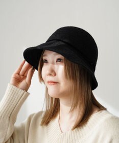 石田製帽 ベルベットリボン ブルトン