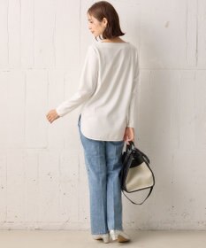 組曲 スクエアネックテール ロングＴシャツ