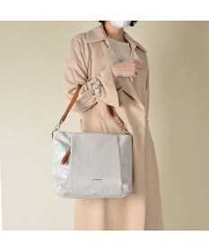 LA BAGAGERIE コーティングキャンバス 2WAYショルダーバッグ