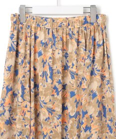 J.PRESS YORK STREET 【WOMEN】シャドーフラワーフレアスカート