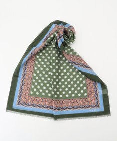 JOSEPH ABBOUD 【イタリア製・Holliday&Brown】ペイズリードット ストール