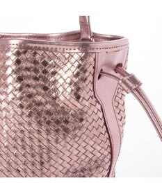 UNBILLION 【テレビ ドラマ着用アイテム】ペルケ perche / レザーメッシュ2wayバゲットバッグ