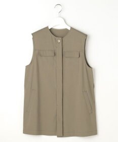 自由区 【SHIHOさん着用・セットアップ対応】リネンストレッチ ジレ