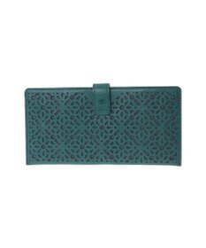 genten ダイヤカットワーク　マチなし長財布