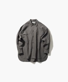 ATON LINEN WEATHER | オーバーサイズシャツ