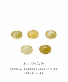 TOPKAPI 【TOPKAPI】gemdrops ジェムドロップ ミニエンボスレザー 天然石 三つ折り 財布