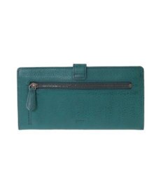 genten ダイヤカットワーク　マチなし長財布