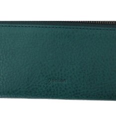 genten ダイヤカットワーク　マチなし長財布