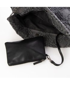 UNBILLION 【テレビ ドラマ着用アイテム】カシュカシュ cachecache / デニム風チェーンバッグ