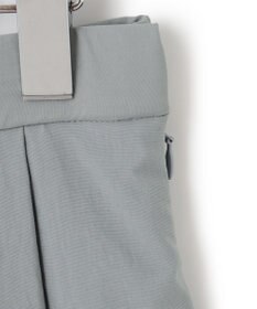 23区 【WEB限定】マットナイロンタフタ フレアスカート