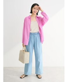 Green Parks イージーワイドパンツ