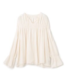 UNFILO ドビーデシン ブラウス