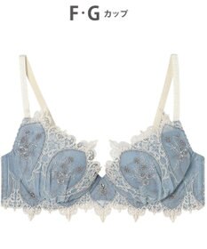 AMPHI ブラジャー 谷間メイク カップ上辺が浮きにくい Gカップまで対応 大きいサイズ 【Glama-Rich グラマリッチ ボリュームUPタイプ】 ブラ BYJ306 アンフィ／ワコール