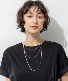 23区 【WEB&一部店舗限定】ミックスチェーン 3連 ネックレス