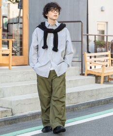 WEGO 【ユニセックス着用ITEM/SMLサイズ展開】ワイドカーゴパンツ