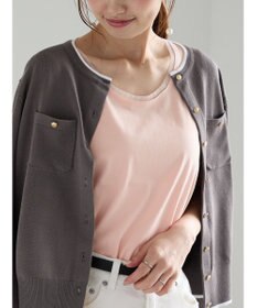 Te chichi チュールトリムタンクトップ