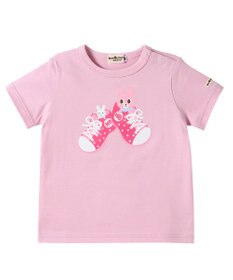MIKI HOUSE HOT BISCUITS 【80-120cm】プリント 半袖Tシャツ