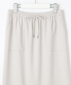 J.PRESS LADIES L 【WEB限定カラーあり・洗える・接触冷感・吸水速乾】Lightジョーゼット ナロー スカート