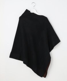 自由区 【カタログ掲載】ボイルドウール ポンチョ ブラック