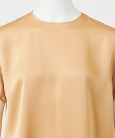 23区 S 【R(アール)】トリアセサテン フリルスリーブ ブラウス