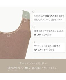 BRADELIS New York 【BRADELIS Me】 オールインワンエアリーブラキャミ ノンワイヤー 補正 ブラキャミ カップ付き ブラトップ