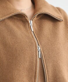 earth music&ecology ＳＥＴ２点ＺＩＰベスト＋ニットワンピース