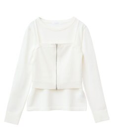 Green Parks ＳＥＴ２点ニットキャミビスチェ＋プルオーバー