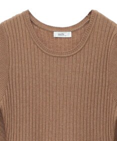 earth music&ecology ＳＥＴ２点ＺＩＰベスト＋ニットワンピース