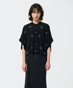 GRACE CONTINENTAL チェリーポンチョブラウス