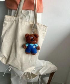 WEGO ぺろりんベアぬいぐるみキーホルダー