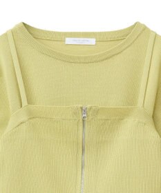 Green Parks ＳＥＴ２点ニットキャミビスチェ＋プルオーバー