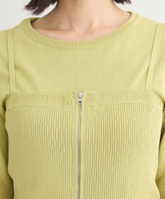 Green Parks ＳＥＴ２点ニットキャミビスチェ＋プルオーバー
