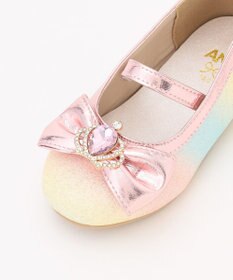 ANY KIDS キラキラリボンパンプス