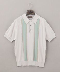 GOTAIRIKU ニットポロ_ストライプ