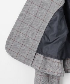 組曲 KIDS 【150-170㎝】グレンチェックジャケット＆プリーツワンピース セット