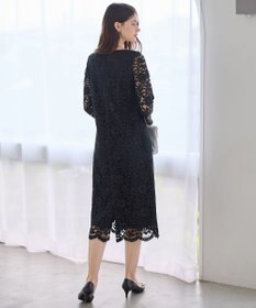 23区 【APPLAUDIR】シャイニーフラワーレース ドレス